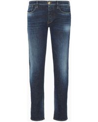 Emporio Armani - J75 Slim-cut Jeans - Lyst