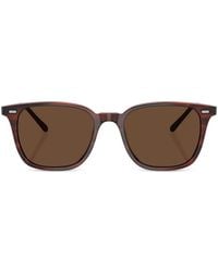 Oliver Peoples - Square Frame Sunglasses - Lyst