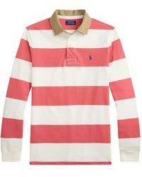Polo Ralph Lauren - Striped Long-Sleeve Rugby Polo Shirt - Lyst