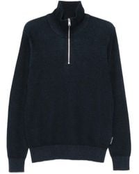 Marc O' Polo - Stehkragen-Pullover mit Reißverschluss - Lyst