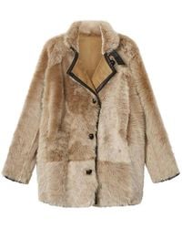 Isabel Marant - Rema Shearling Coat - Lyst