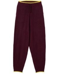 Sunnei - Elastic-Waistband Knit Trousers - Lyst