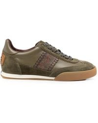 Etro - Paisley-Detailing Panelled Sneakers - Lyst