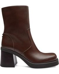 COACH - Sculpted C Boots - Lyst