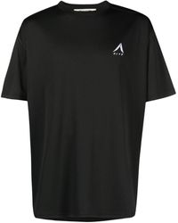 1017 ALYX 9SM - T-Shirt aus Mesh mit Logo-Stickerei - Lyst