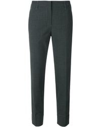 Brunello Cucinelli - Tailored Crop Trousers - Lyst