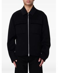 Moose Knuckles - Logo-Patch Buttoned Jacket - Lyst