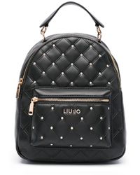 Liu Jo - Crystal-embellished Backpack - Lyst
