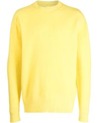 OAMC - Logo-Intarsia Wool Jumper - Lyst