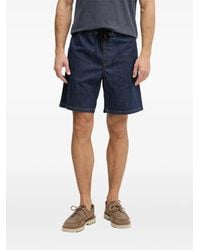 Trussardi - Drawstring Denim Shorts - Lyst