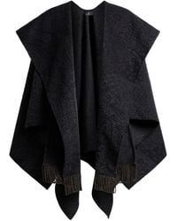 Etro - Cape Met Paisley Jacquard - Lyst