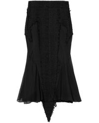 Off-White c/o Virgil Abloh - Tweed Star Skirt - Lyst