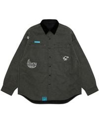 Aape By A Bathing Ape - Camicia Con Ricamo - Lyst