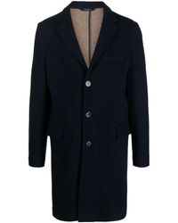 Fedeli - Single-breasted Cashmere Coat - Lyst