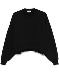Elisabetta Franchi - Felpa Con Logo - Lyst