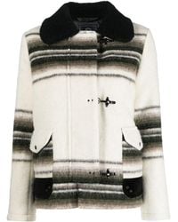 Fay - 3-ganci Felted Striped Jacket - Lyst