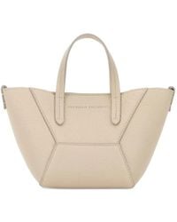 Brunello Cucinelli - Bc Duo Leather Tote Bag - Lyst