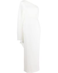 Solace London - Lillia One-Shoulder Maxi Dress - Lyst