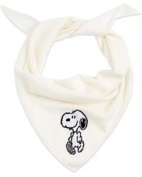 Chinti & Parker - Sciarpa Snoopy A Triangolo - Lyst