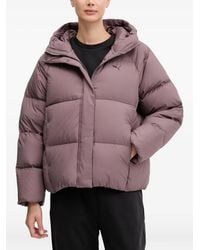 PUMA - Hooded Puffer Jacket - Lyst