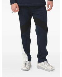 HUGO - Panelled Logo-Patch Track Pants - Lyst