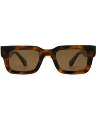 Chimi - Tortoiseshell-Effect Square-Frame Sunglasses - Lyst