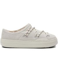 Moon Boot - Park Lace-Up Shearling Slip-Ons - Lyst