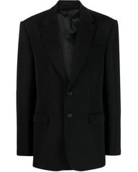 Wardrobe NYC - Relaxed-Fit Single-Breasted Blazer - Lyst