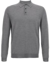Zanone - Long-Cuffed Polo Shirt - Lyst