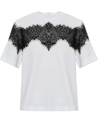 AllSaints - Lisa Lace Amelie T-Shirt - Lyst