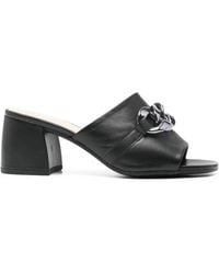 Gabor - 81.712 Chain-Embellished Mules - Lyst
