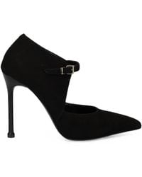 Albano - Suede Pointed-Toe Pumps - Lyst
