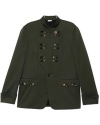 Comme des Garçons - Double-Breasted Button-Detail Jacket - Lyst