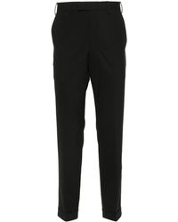 PT Torino - Pressed-crease Straight-leg Tailored Trousers - Lyst