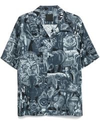 Givenchy - Hubert プリント シルクシャツ - Lyst