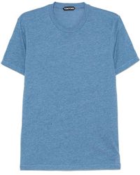 Tom Ford - Mélange-Effect T-Shirt - Lyst