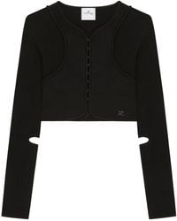 Courreges - Scuba Knitted Jacket - Lyst