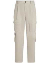 Brunello Cucinelli - Corduroy Cargo Pants - Lyst