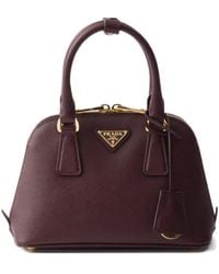 Prada - Promenade Mini-Tote Bag aus Saffiano-Leder - Lyst