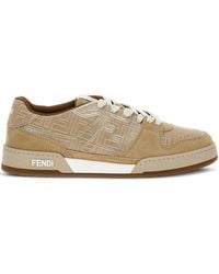 Fendi - Match Ff Monogram Sneakers - Lyst