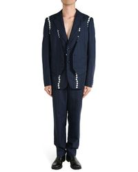 Comme des Garçons - Decorative-buttons Blazer - Lyst