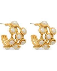 Sylvia Toledano - Thalits Pearl-Embellished Earrings - Lyst