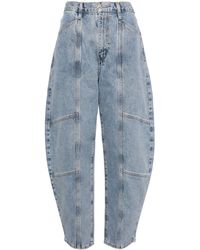 Agolde - Mara High Waist Jeans Met Toelopende Pijpen - Lyst