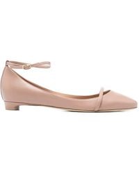 Malone Souliers - Mary Pointed-Toe Ballet Flats - Lyst