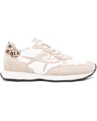 Ash - Sunstar Suede-panelled Sneakers - Lyst