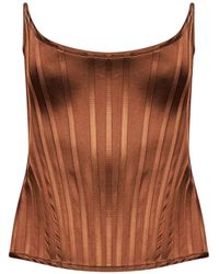 GIUSEPPE DI MORABITO - Boned Corset Top - Lyst