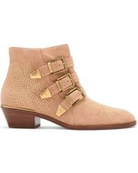 Chloé - Bottines Susan À Détails De Clous - Lyst