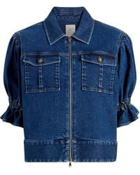Cinq À Sept - Holly Denim Jacket - Lyst
