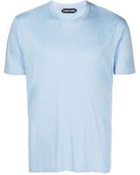 Tom Ford - Jersey T-shirt Met Mélange-effect - Lyst