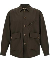 Snow Peak - Takibi Pocket-Detail Shirt Jacket - Lyst
